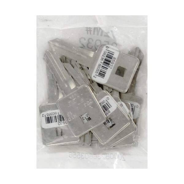 Hillman HILLMAN Traditional Key Motorcycle Key Blank HYD-13 Double For Harley, PK10 - 85932