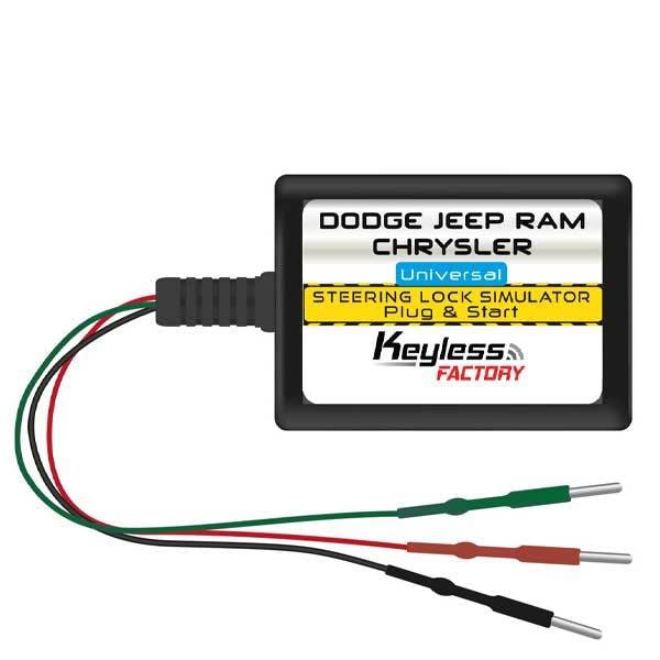 Keyless Factory KeylessFactory: Jeep Chrysler Ram Dodge ESL ELV SCL Steering Lock Emulator - KLF-EMU-1307