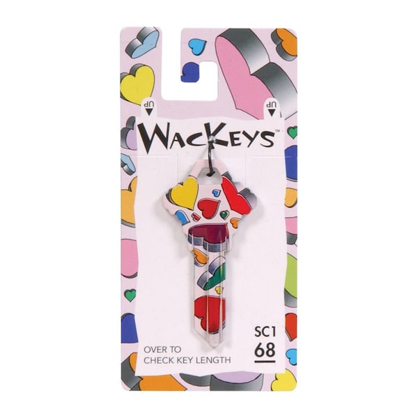Hillman Wackey House & Office Universal Key Blank, No.68-SC1 - Pack of 6 - 5005150
