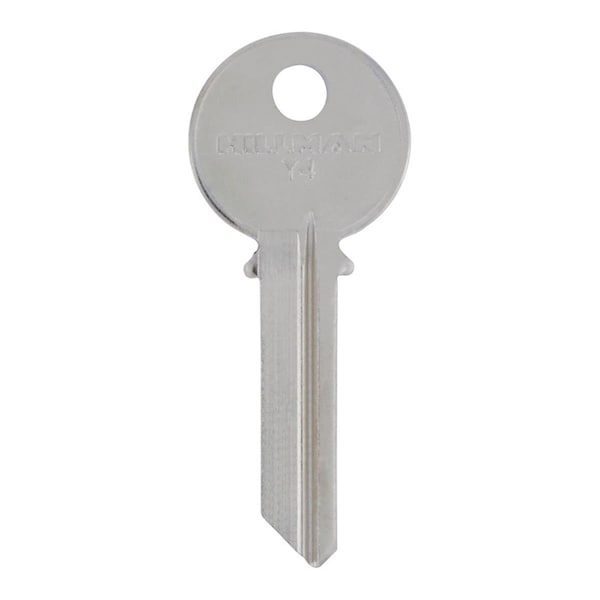 Homecare Products House of Office 129-Single Sided Universal Key Blank, Assorted, 4PK - HO2737594