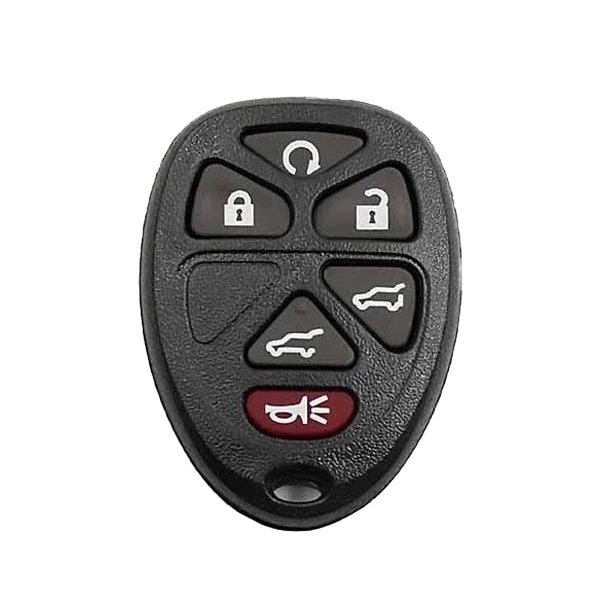 Keyless Factory KeylessFactory: GM 6-Button Keyless Entry Remote SHELL ONLY for OUC60270 & OUC60221 - ORS-GM-04