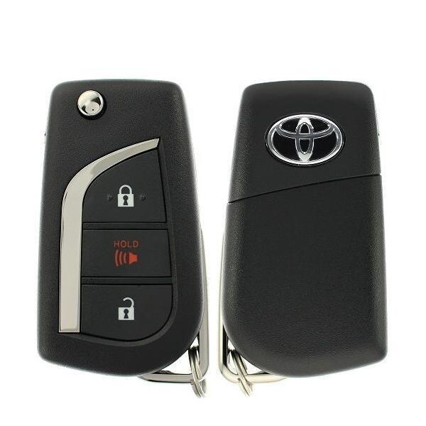 Oem OEM: NEW: 2019 - 2020 Toyota RAV4 Remote Flip Key 3-Button / PN: 89070-0R300 / GQ4-73T - RFK-TOY-R300