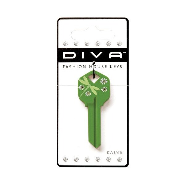 Hillman HILLMAN DIVA Dragonfly House/Office Universal Key Blank KW1 Single - 87037