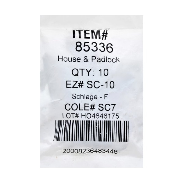 Hillman HILLMAN SC-10 House/Office Universal Key Blank Single - 85336