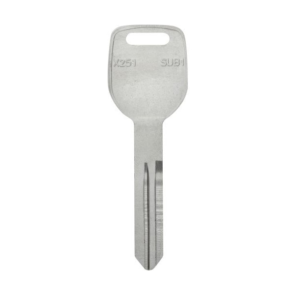 Hillman HILLMAN Traditional Key Automotive Key Blank SR8 Double For Subaru, PK10 - 85945