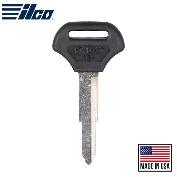 Ilco KW16C-P Kawasaki Motorcycle Key Plastic - ILCO-KW16C-P