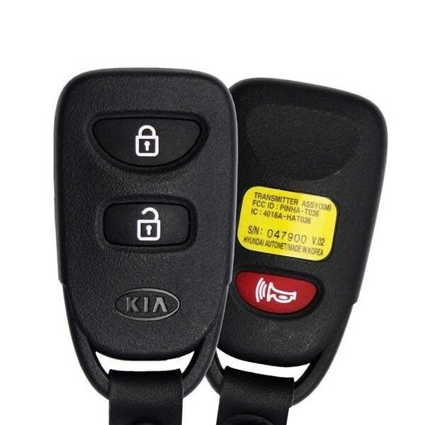 Oem OEM: REF:  2006-2013 Kia Sorento Rio / 3-Button Keyless Entry / PN: 95430-1U000 / PINHA-T036 - OR-KIA005
