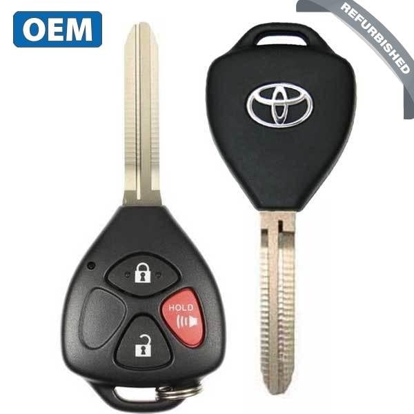 Oem REF: 2007-2009 RAV4 Sport / 3-Button Remote Head Key / PN: 89070-42670 / HYQ12BBY (Non-Transpon - RHK-TOY032