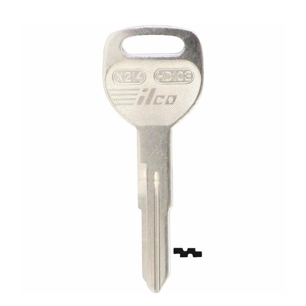 Ilco Ilco: Key Blanks, HD103-NP HONDA AUTO - ILCO-HD103-NP