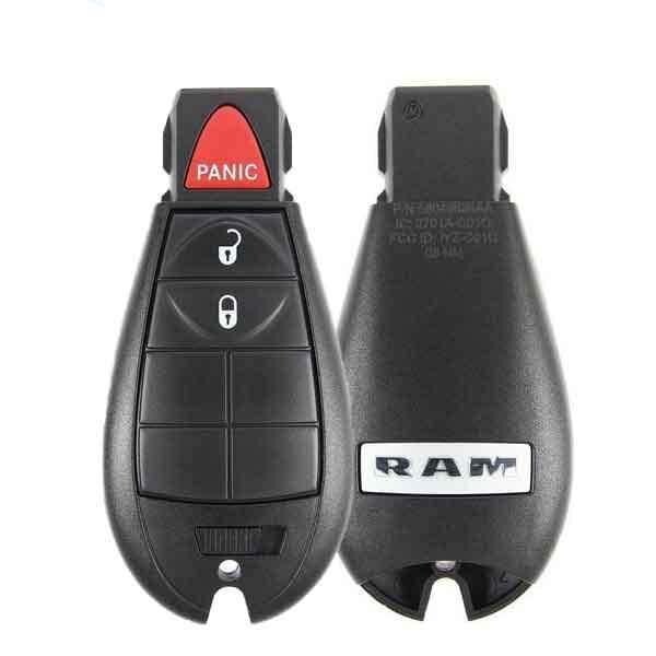 Oem OEM: REF:  2013-2019 Dodge RAM / 3-Button Remote Fobik Key / PN:56046953AE / GQ4-53T - RSK-ULK076