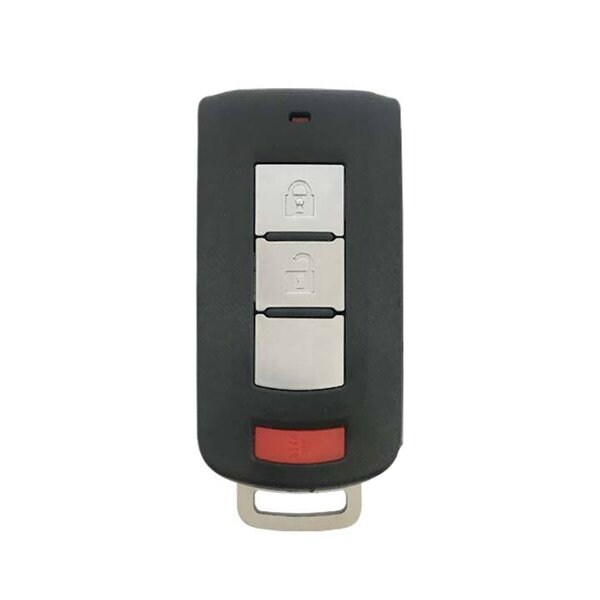 Keyless Factory 2013-2019 Mitsubishi Mirage / 3-Button Smart Key Shell with MIT11R emergency key / - SKS-MIT-021