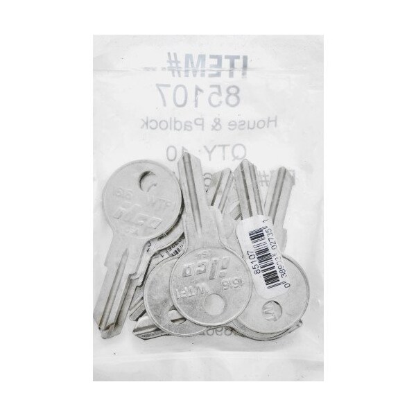 Hillman HILLMAN House/Office Universal Key Blank WTP-1/1616 Single - 85107