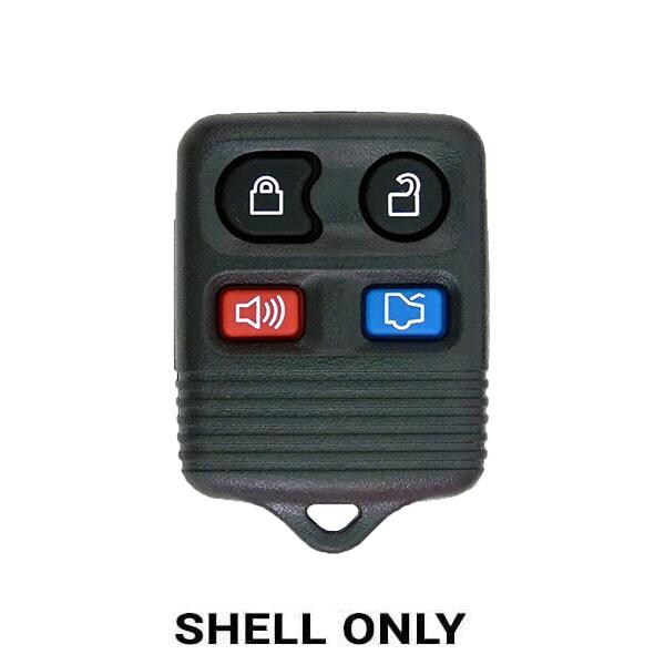 Keyless Factory 1998-2014 Ford / 4-Button Keyless Entry Remote Shell / PN: 8S4T-15K601-AB / CWTWB1U3 - ORS-FRD-010