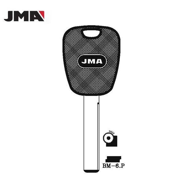 Jma JMA BMW HU92RP PLASTIC HEAD Mechanical Key (2-Track) - JMA-BM-6P