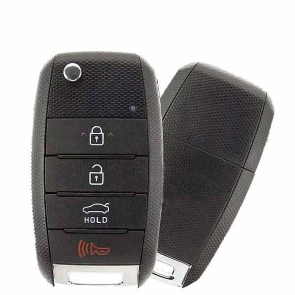 Keyless Factory KeylessFactory: 2014-2017 Kia Rio / 4-Button Flip Key / PN: 95430-1W023 / TQ8-RKE3F05 - RFK-KIA-13A