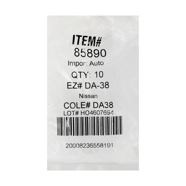 Hillman HILLMAN Traditional Key Automotive Key Blank DA-38 Double For Nissan - 85890
