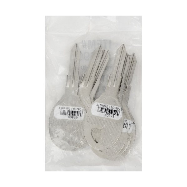 Hillman HILLMAN Traditional Key Automotive Key Blank DA-38 Double For Nissan - 85890