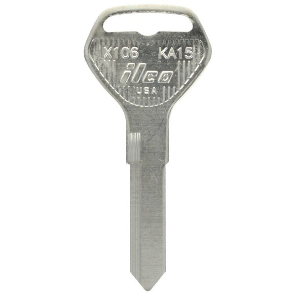 Hillman HILLMAN KeyKrafter Traditional Key Automotive Key Blank 2054 KA15 Double For Kawasaki - 532054