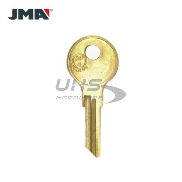 Jma JMA: AP4 / K104 / 104AM Chicago 6-Wafer Cabinet Key (JMA CHI-7DE) - JMA-CHI-7DE