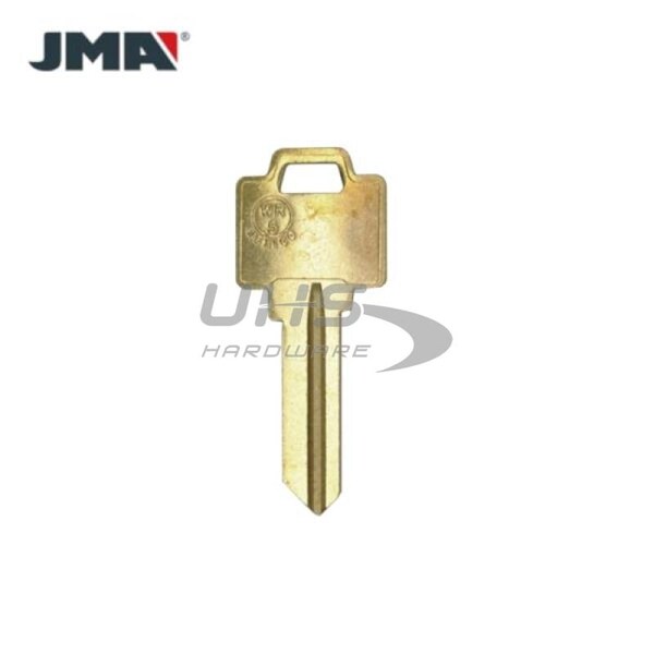 Jma JMA: WR5 / N1054WB 5-Pin Weiser Key - Brass Finish (JMA WEI-3E-BR) - JMA-WEI-3E-BR