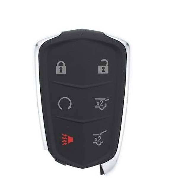 Keyless Factory Keyless Factory: 2015-2019 Cadillac Escalade / 6-Button Smart Key / w/Hatch Glass / PN: 13580812 - RSK-CAD-ES315