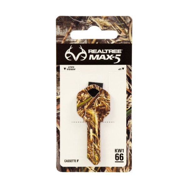 Hillman HILLMAN RealTree Kwikset/66 KW1 House/Office Universal Key Blank KW1 Single - 713155