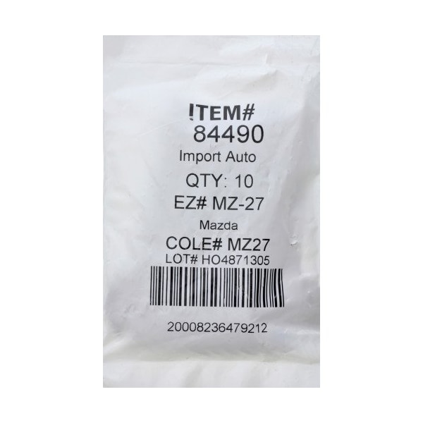 Hillman HILLMAN Traditional Key Automotive Key Blank MZ-27 Double For Mazda - 84490