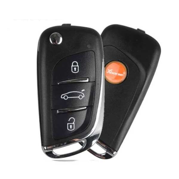 Xhorse Xhorse: Knife Style / 3-Button SUPER Remote Flip Key w/ Super Chip  for VVDI Key Tool - XHS-XEDS01EN
