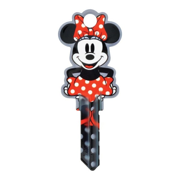 Hillman HILLMAN Disney Minnie House/Padlock Universal Key Blank KW1/10 Double - 88999