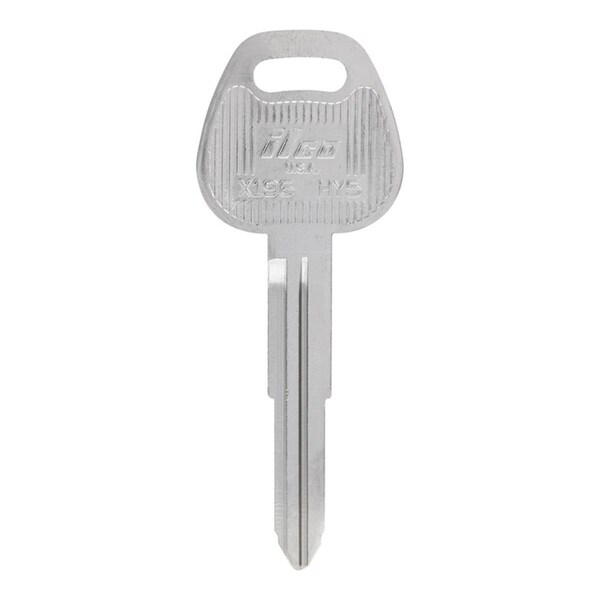 Hillman Automotive Key Blank HY-5 & HY4-Double Sided for Hyundai, Assorted - Pack of 10 - 5937032