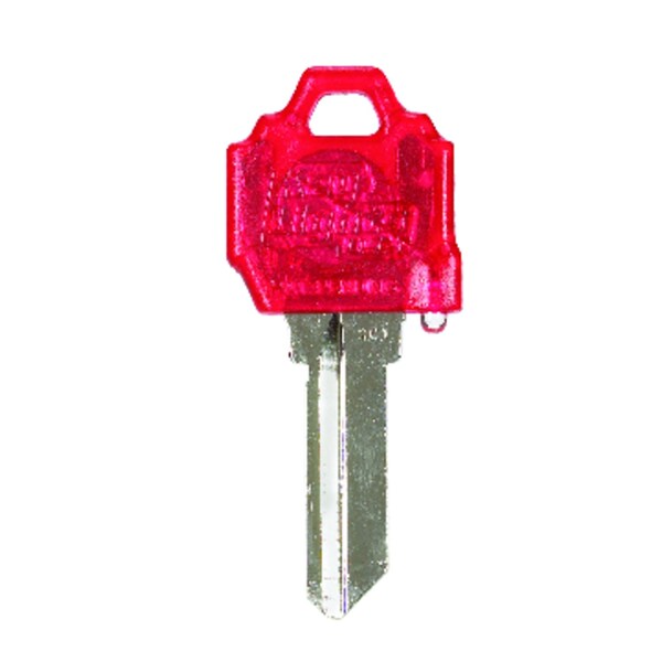 Keylights Giant Concepts LLC Keylights Red Head House Key Blank w/Flashlight SC1/1510 Single For Schlage/Baldw - SC1RED