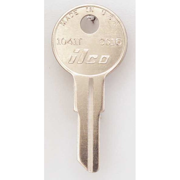 Kaba Ilco Key Blank, Brass, Type CG16, 5 Pin, PK10 - 1041T-CG16