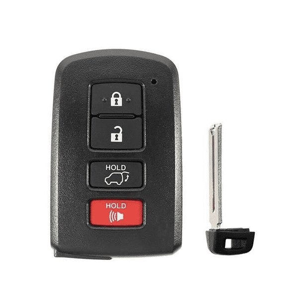 Keyless Factory KeylessFactory: 2012-2019 Toyota 4-Button Smart Key SHELL Hatch for HYQ14FBA - SKS-TOY-130