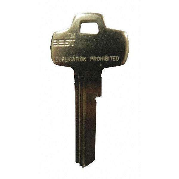 Best Key Blank, BEST Lock, Standard, WB Keyway - 1AP1WB1KS609KS800
