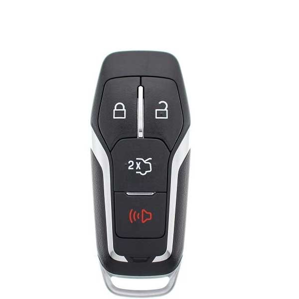 Keyless Factory KeylessFactory: 2015-2017 Ford / 4-Button Smart Key / PN: 164-R8109 / M3N-A2C31243800 / 315 Mhz - RSK-FD-84BK