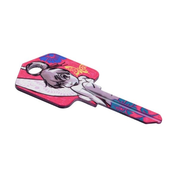 Hillman HILLMAN Disney Fairy House Key Blank 66/97 KW1/KW10 Single For Kwikset and Titan Locks - 87633