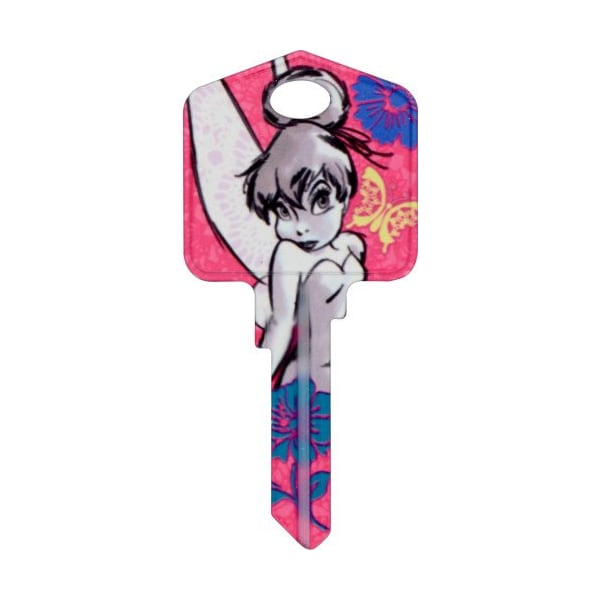 Hillman HILLMAN Disney Fairy House Key Blank 66/97 KW1/KW10 Single For Kwikset and Titan Locks - 87633