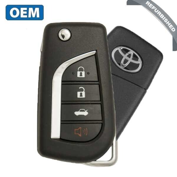 Toyota OEMREF2019 Rav4 / Flip Key / 4-Button / GQ4-73T - RFK-TOY187