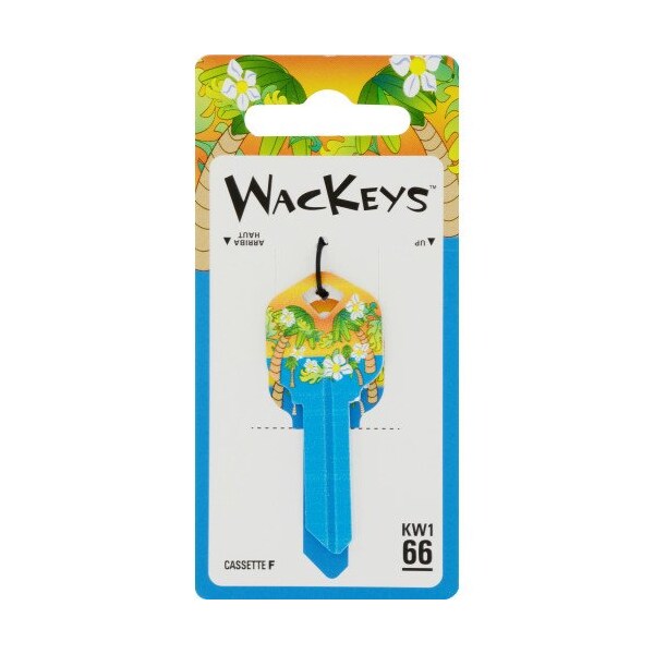 Hillman HILLMAN Wackey Tropical House/Office Universal Key Blank KW1 Single - 89052