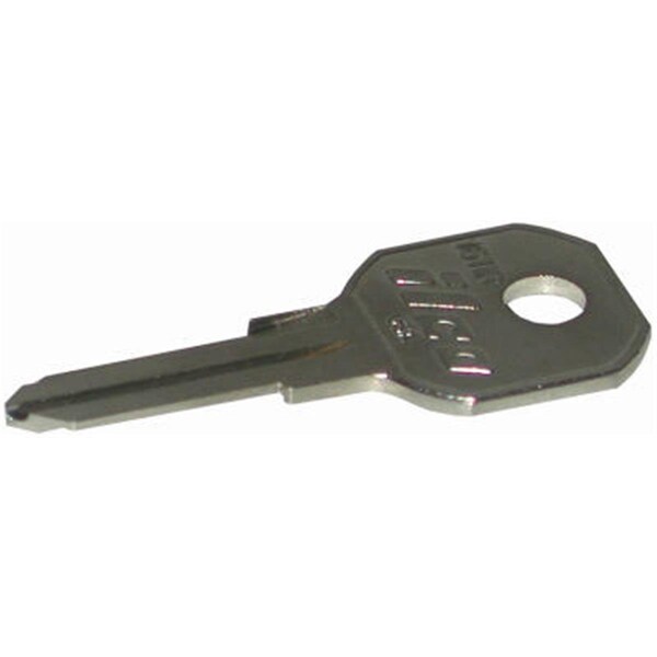Dormakaba 1611R Vehicle Gas Cap Lock Key Blank- Nickel Plated Brass, 10PK - 790136