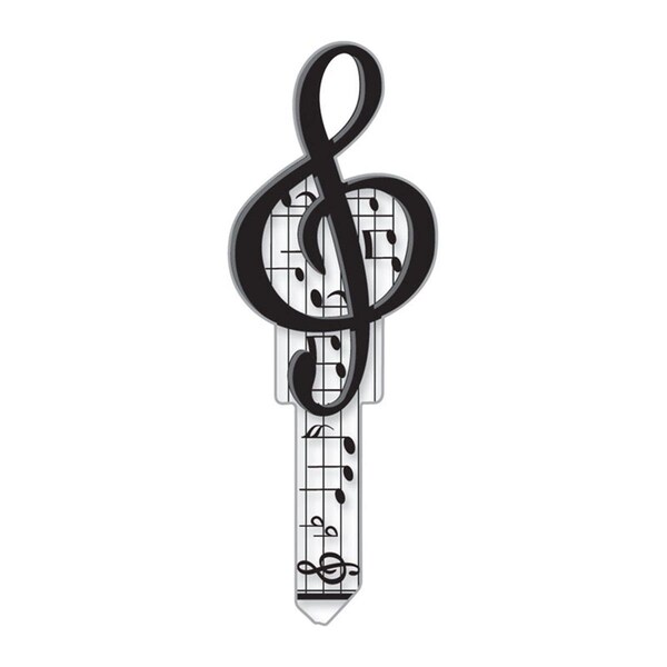 Lucky Line B125K Music Key Blank KW1 & KW11, 5PK - 5661160