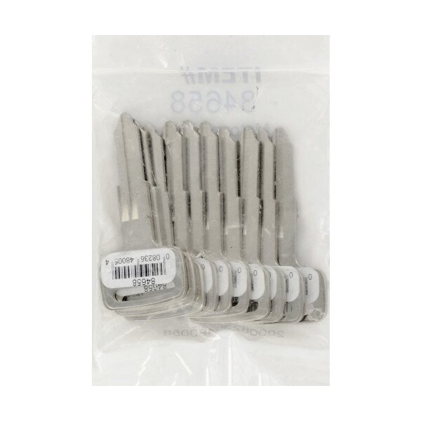 Hillman HILLMAN Traditional Key Motorcycle Key Blank YH-60 (X-118) Double For Yamaha - 84658