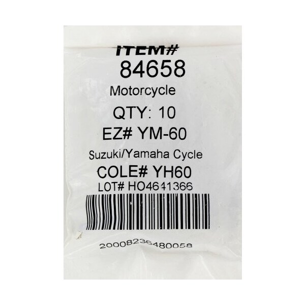 Hillman HILLMAN Traditional Key Motorcycle Key Blank YH-60 (X-118) Double For Yamaha - 84658