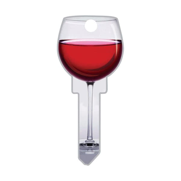 Lucky Line B108K Red Wine Key Blank KW1 & KW11, 5PK - 5660923