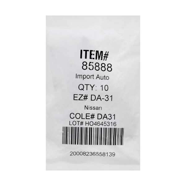 Hillman HILLMAN Traditional Key Automotive Key Blank DA-31 Double For Nissan - 85888
