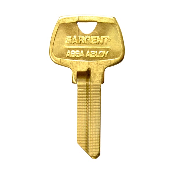 Sargent 5-pin Keyblank, LA Keyway, Embossed Logo Only, 50 Pack - 275LA (50PK)
