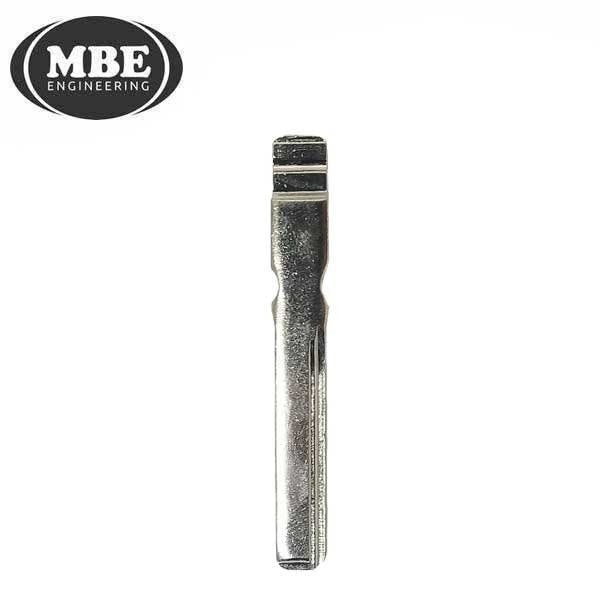 Mbe Engineering MBEHU64 REPLACEMENT FLIP KEY BLADE WITH ROLL PIN FOR KR55 REMOTE KEYS - MBE-HU64-B