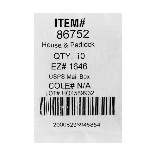 Hillman HILLMAN Traditional Key Mailbox Key Blank 1646 Single For USPS Locks, PK10 - 86752