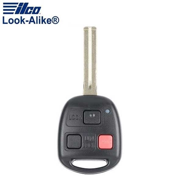 Ilco LAL RHK-LEXUS-3B3 Lexus 3 Button 4D68 Remote Head Key (HYQ1512V) - ILCO-AX00012140