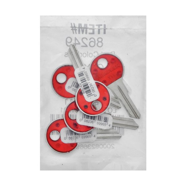 Hillman HILLMAN ColorPlus Traditional Key House/Office Key Blank Single - 86249